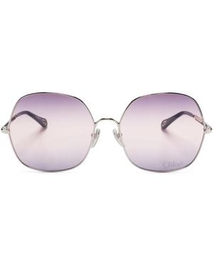Chloé Metal Sunglasses - Pink