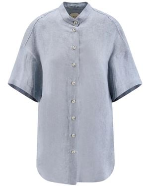 Alysi Buttoned Shirt - Blue