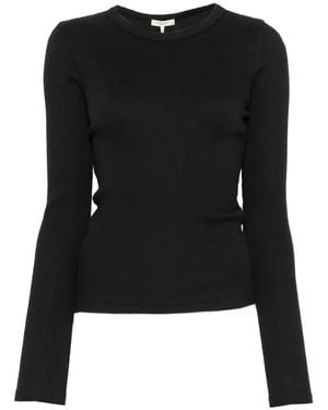 Rag & Bone Camiseta Con Cuello Redondo - Negro