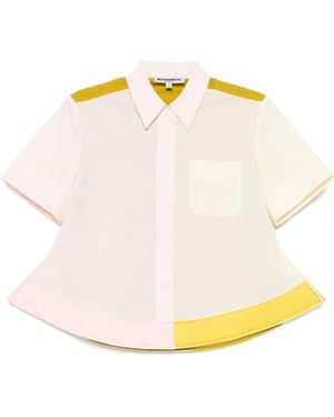 Melitta Baumeister カラーブロック シャツ - イエロー