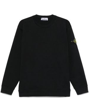 Stone Island コンパスバッジ スウェットシャツ - ブラック