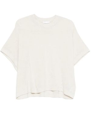 Fedeli Millet Short-Sleeve T-Shirt - White