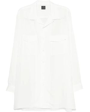 Yohji Yamamoto Flap-Pocket Shirt - White