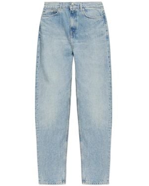 Samsøe & Samsøe Faded-Wash Jeans - Blue