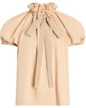 Patou Top con volantes - Neutro