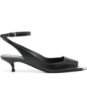 McQueen Heels - Black