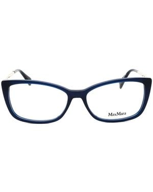Max Mara Cat-Eye Frame Glasses - Blue