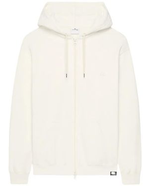 Courreges Sudadera Con Capucha Y Logo - Blanco