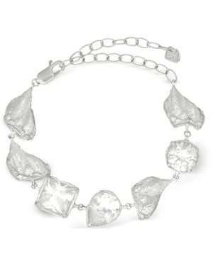 Loveness Lee Eda Textured Sapphire Bracelet - White