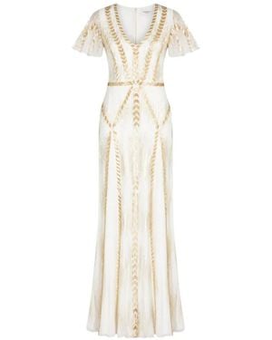 Temperley London Viola Gown - White