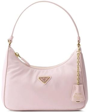 Prada Re-Edition 2005 Re-Nylon And Saffiano Mini Bag - Pink