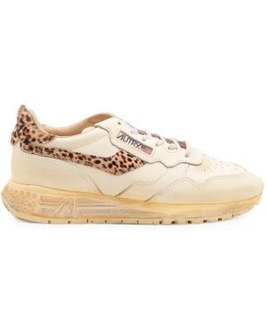 Autry Reelwind Low Trainers - Natural