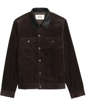 Zadig & Voltaire Bases Velvet Jacket - Black