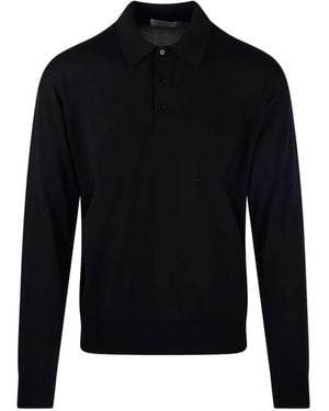 Diana Studio Pull Côtelé À Boutons - Bleu