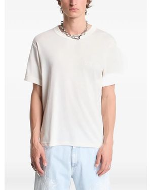 Y-3 Logo-Print Short-Sleeve T-Shirt - White