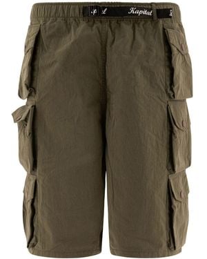 Kapital Cargo Shorts - Green