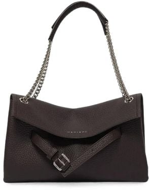 Orciani Small Venus Soft Shoulder Bag - Black