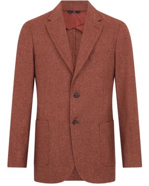 Brooks Brothers Notch-Lapel Blazer - Red