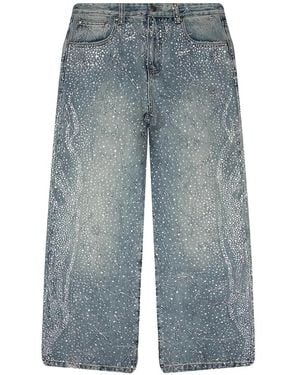 BIRTH OF ROYAL CHILD 20K Zodiac Diamond Jeans - Blue