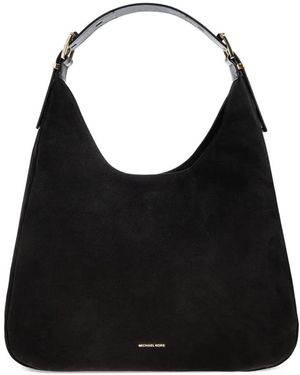 MICHAEL Michael Kors Large Nolita Leather Tote Bag - Black