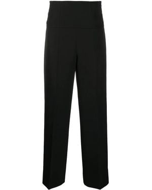 Jil Sander Wide-Leg Tailored Pants - Black