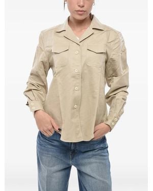 Ines De La Fressange Paris Chest-Pocket Shirt - Blue