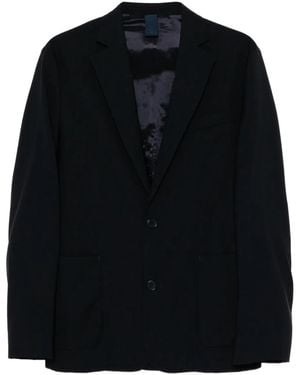L'Estrange Tropical Wool Blazer - Black