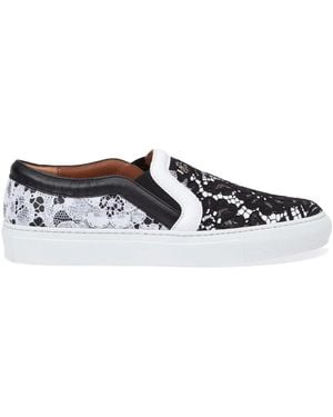 Givenchy Floral Lace Trainers - Black