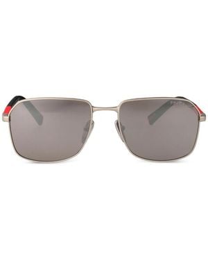 Prada Linea Rossa Square Sunglasses - Grey