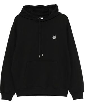 Maison Kitsuné フォックスヘッド パーカー - ブラック