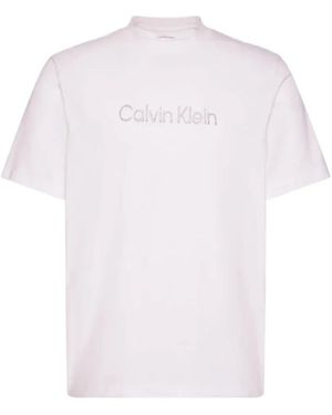 Calvin Klein Crew-Neck T-Shirt - White
