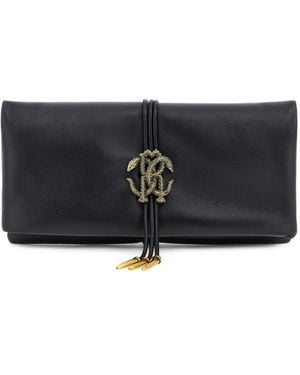 Roberto Cavalli Bolso de mano Roar mini - Negro