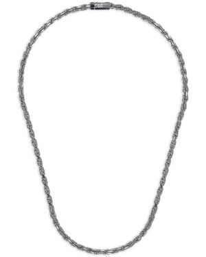 Desmo Collar Rope En Plata De Ley - Multicolor