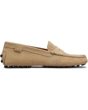 Tod's Leather Slip-On Shoes - Multicolour