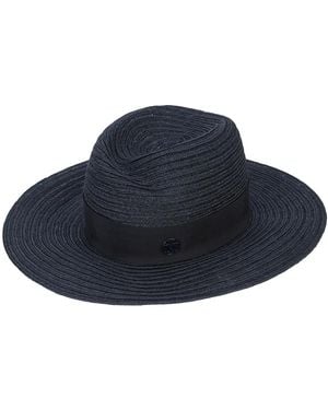 Maison Michel Virginie ストローハット - ブルー