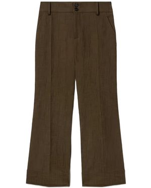 La DoubleJ Hendrix Textured Trousers - Green