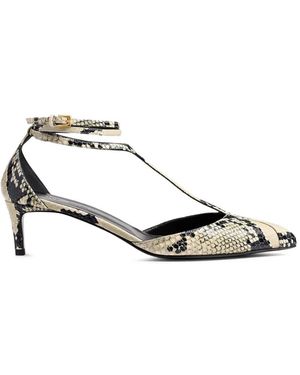 KHAITE Mia 45Mm Court Shoes - Metallic