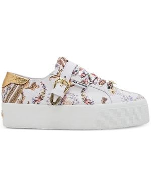 CAMILLA X Superga 2790 Leather Sneakers - White