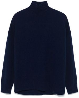 Victoria Beckham Maglione Con Cut-Out - Blu