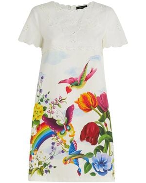 Weekend by Maxmara Floral-Print Dress - White