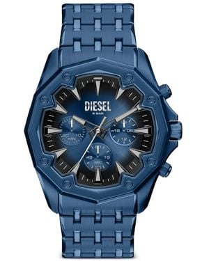 DIESEL Stainless Steel Chronograph 46Mm Watch - Blue