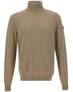 Rrd Maxell Rollkragenpullover - Natur