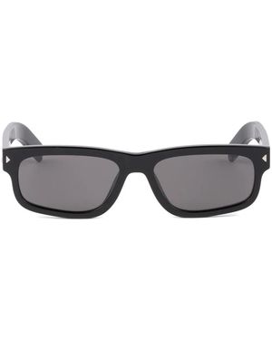 Prada Rectangle-Frame Sunglasses - Grey