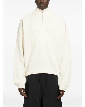 Fear Of God Zip Jumper - White