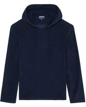 Vilebrequin Sudadera Con Capucha Y Bordado - Azul