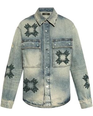 Amiri Oversize Denim Shirt - Blue
