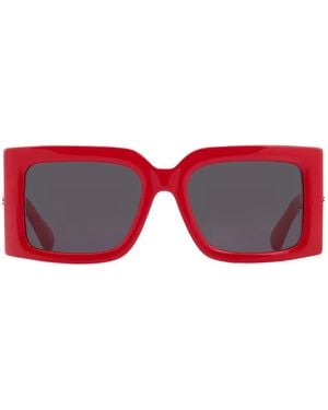 Ferragamo Oversized Sunglasses - Red