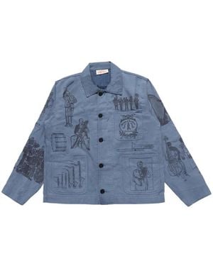 Samuel Zelig Orchestra Jacket - Blue