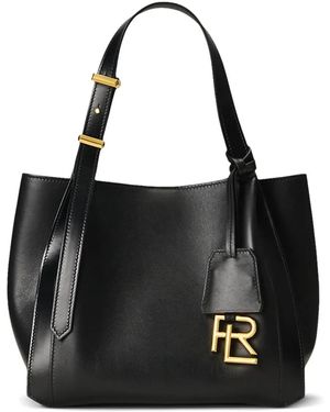 Ralph Lauren Borsa Tote Rl 888 Piccola - Nero