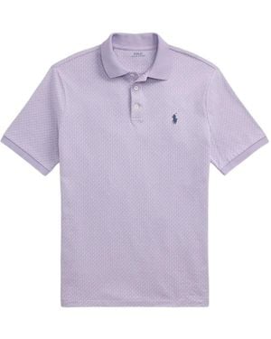 Polo Ralph Lauren Strukturiertes Poloshirt - Lila